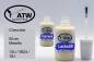 Preview: Chevrolet, Silver Metallic, 13U / 9824 / 18J: 20ml Lackstift + 20ml Klarlack - Set, von ATW Autoteile West.